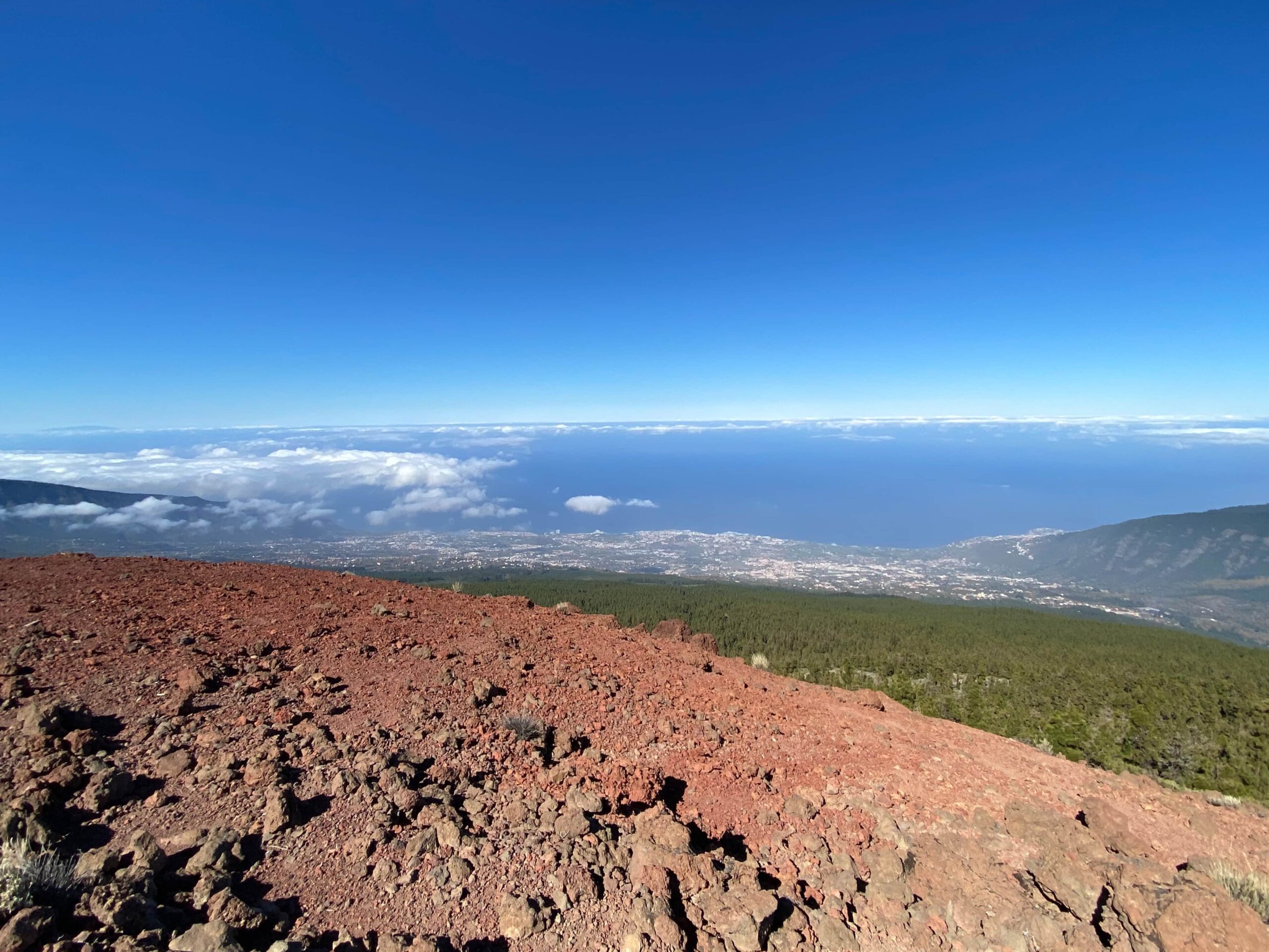 Blick von der Montaña Limón