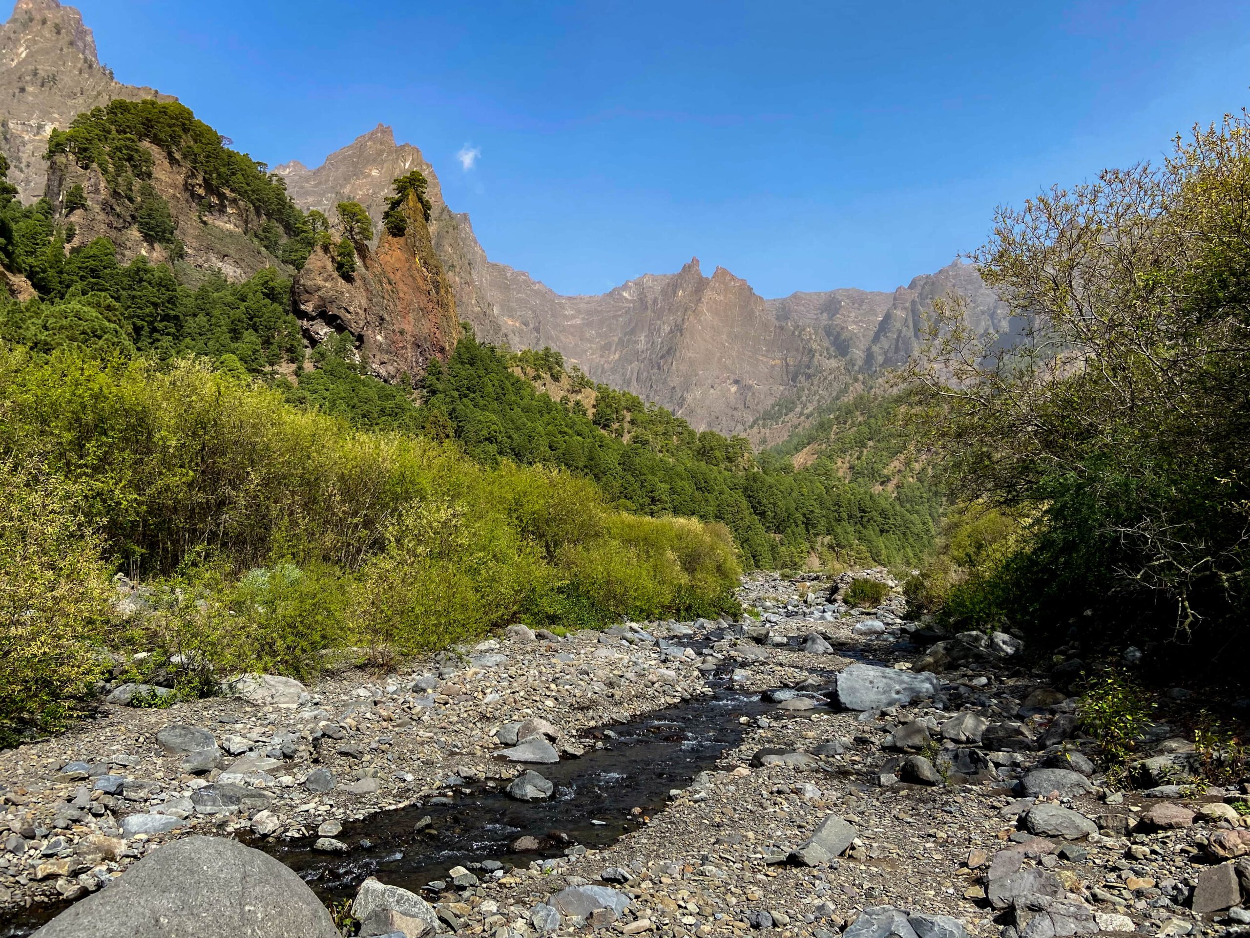 Caldera de Taburiente - am Playa