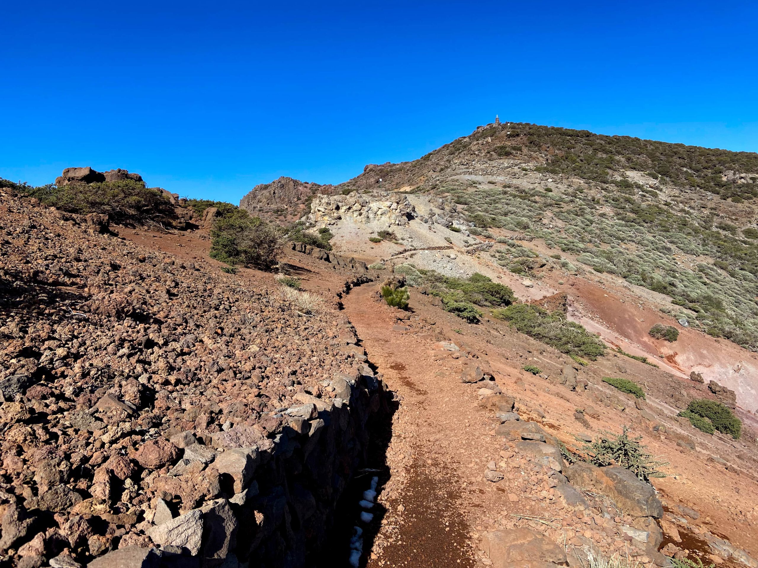 Weg zum Pico de la Cruz