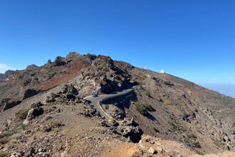 Mirador de los Andenes und Observatorium im Hintergrund