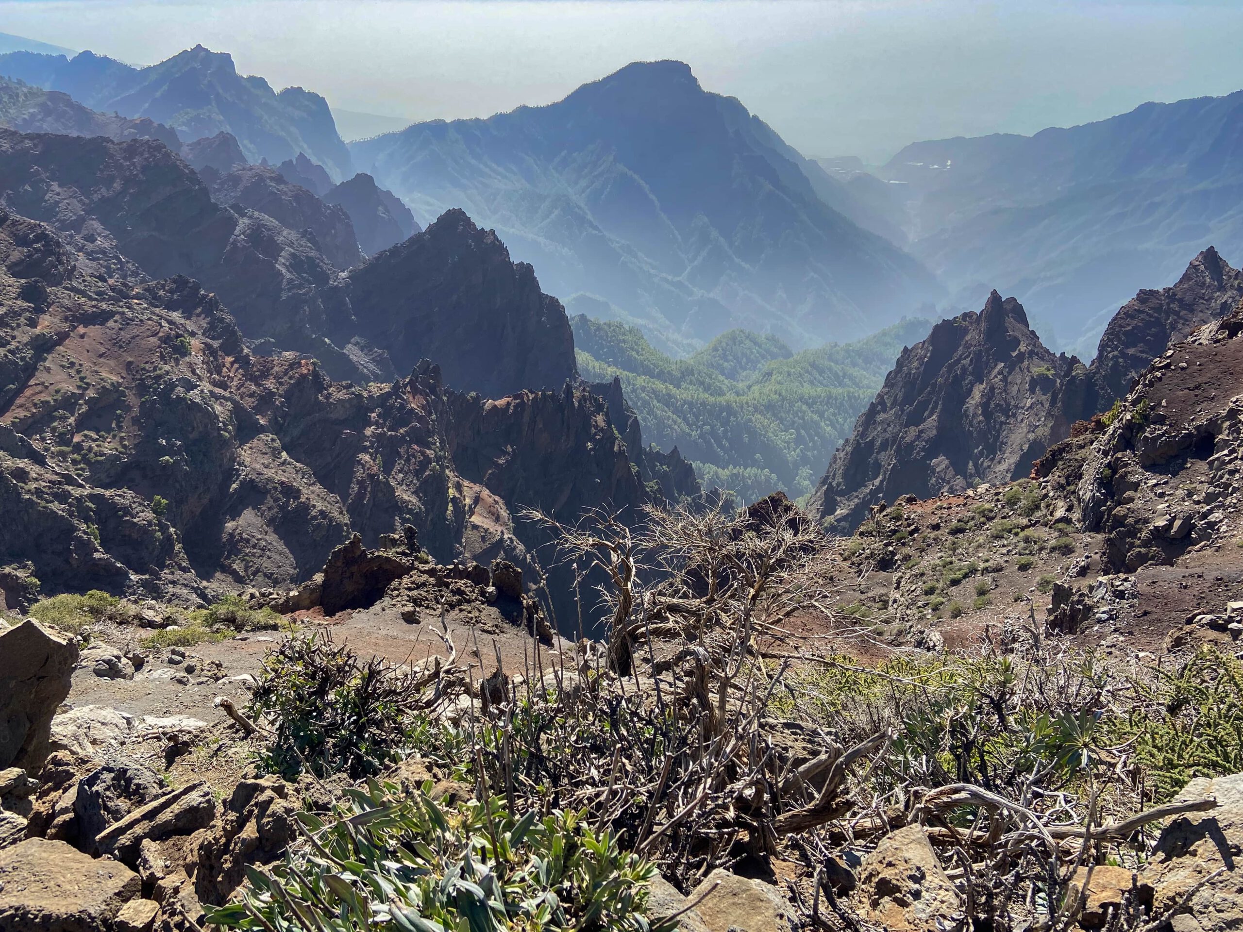 Blick auf den Pico de Bejenado