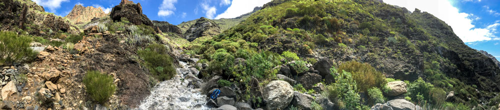 Barranco Seco (Barranco Mancha de Los Diaz) - Vista panorámica