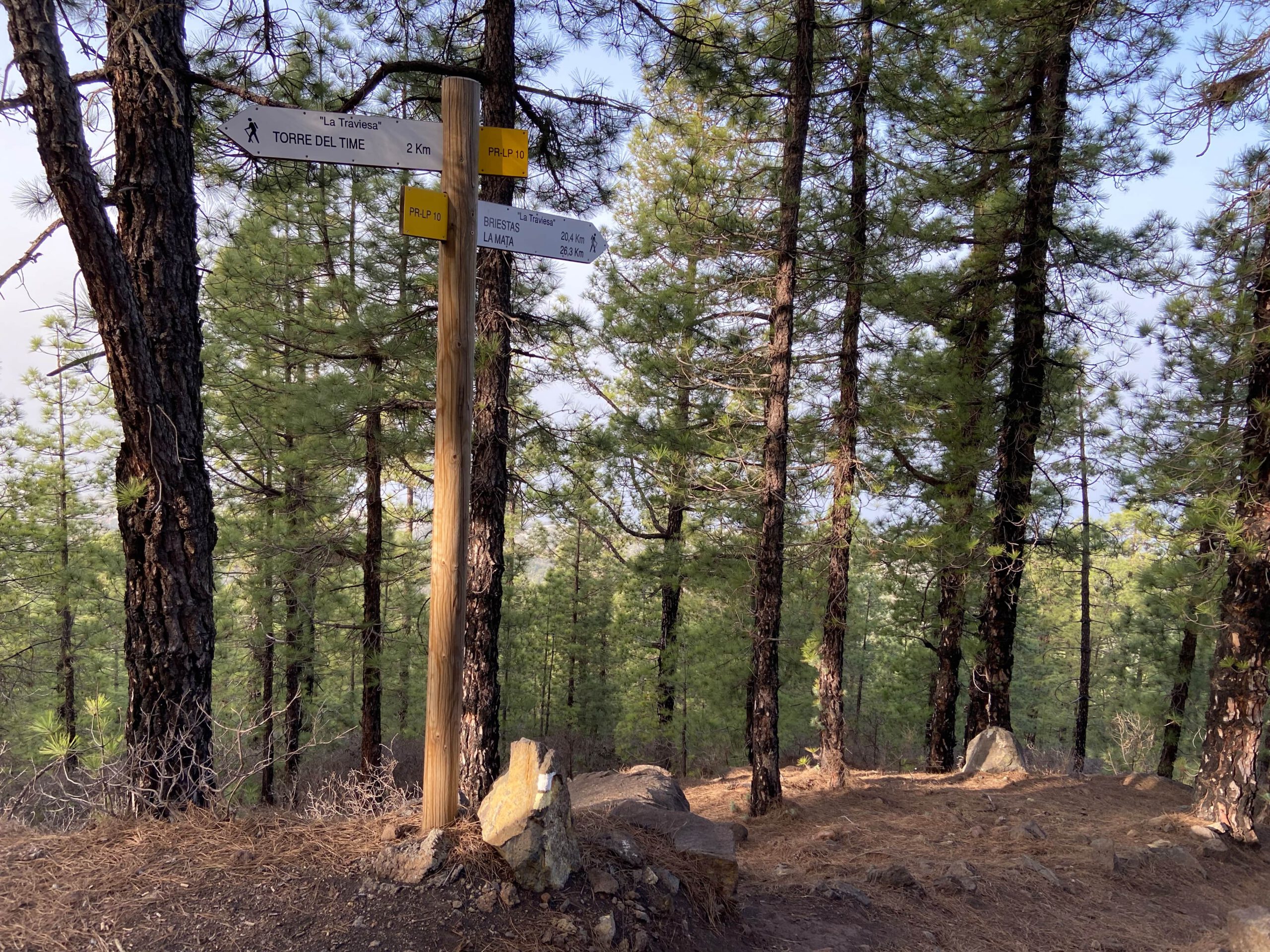 Ausschilderung Wanderweg PR-LP 10