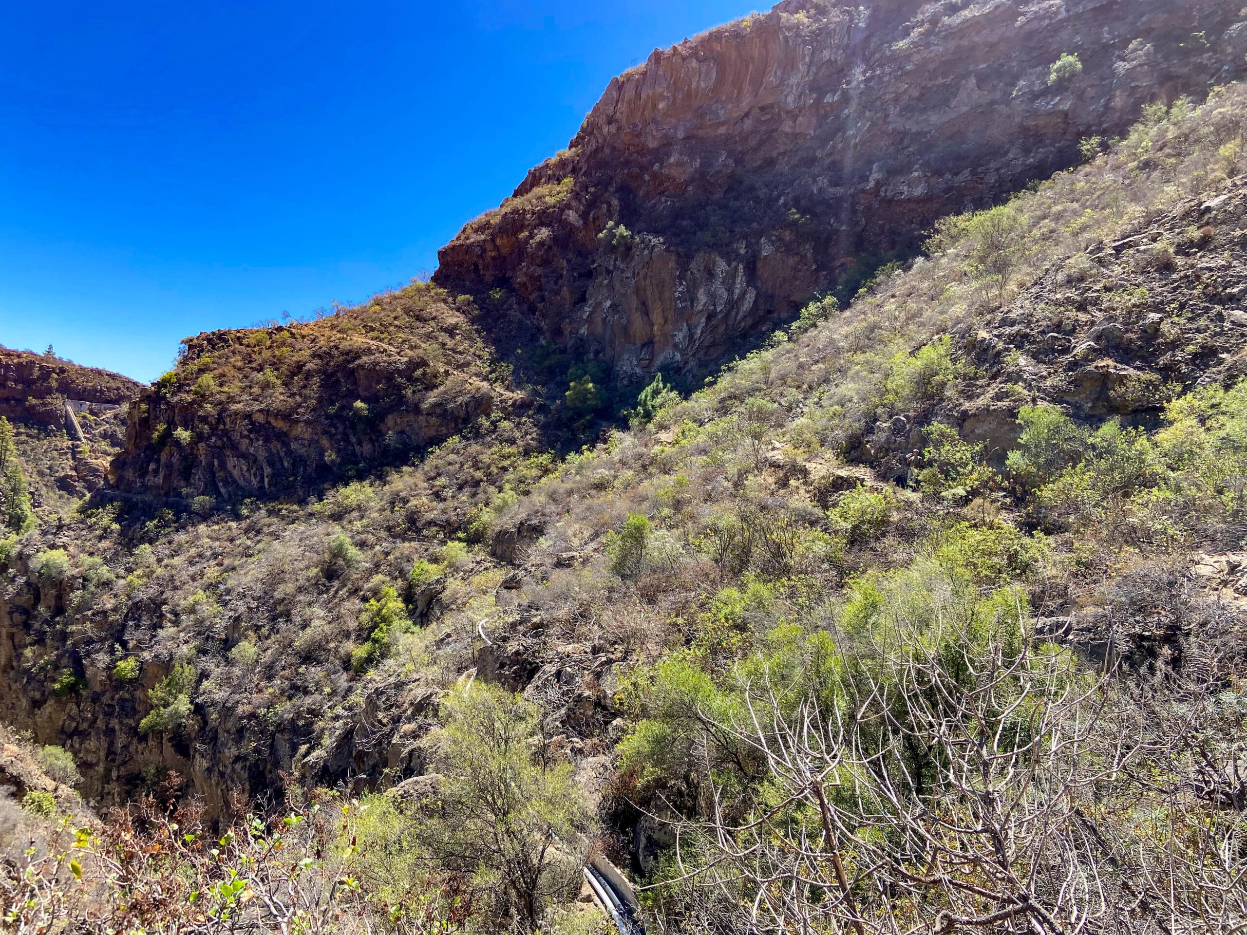 Aufstiegsweg Barranco El Río