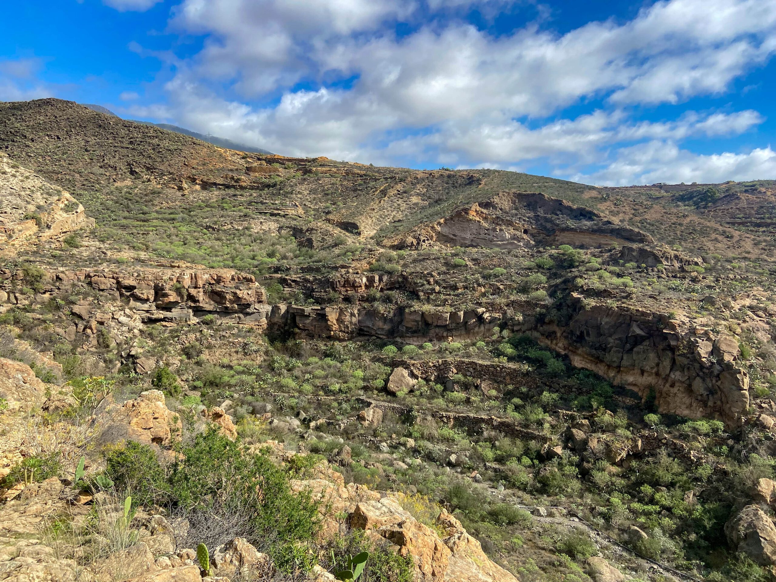 Landschaft an der Ostküste von Teneriffa - Camino Real del Sur