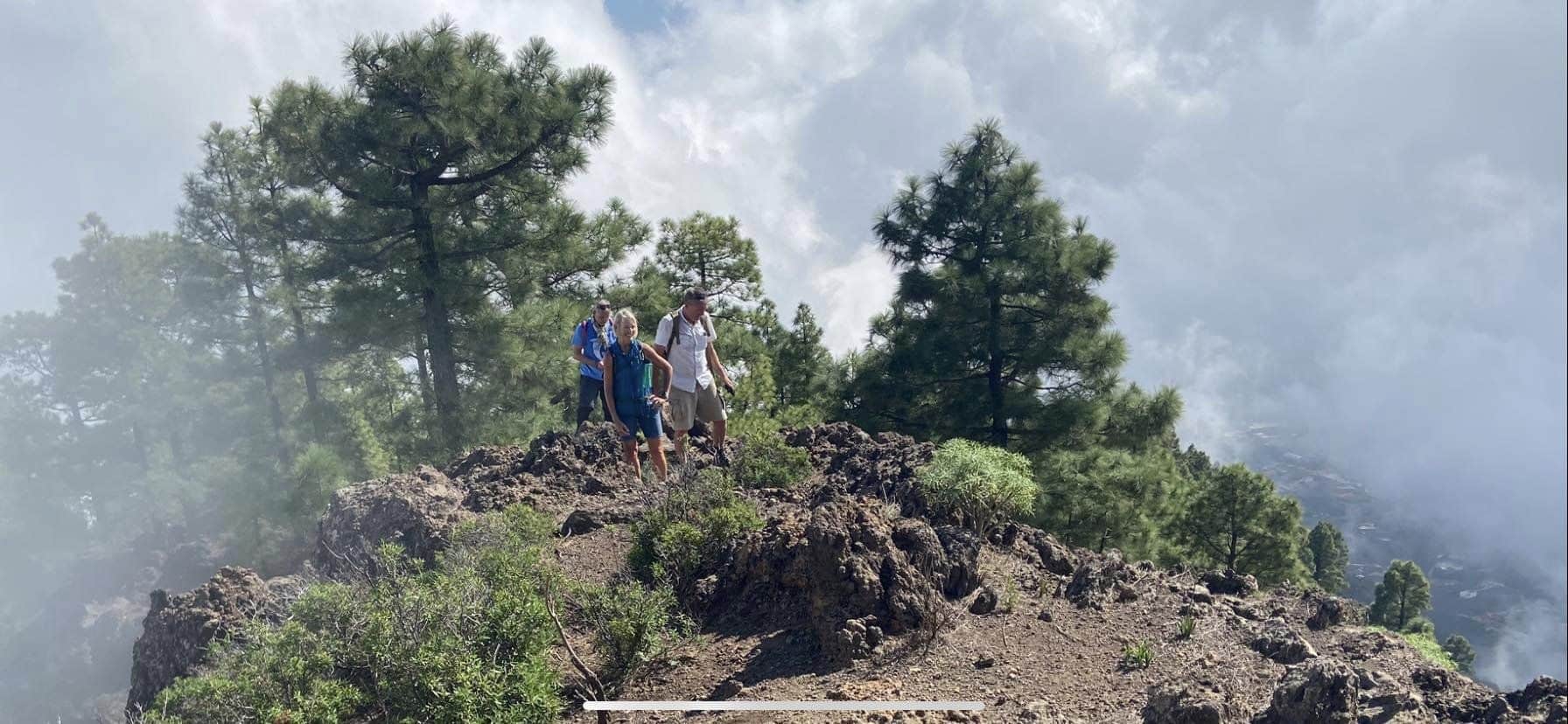 Wanderer in Wolken - Pico Igonse