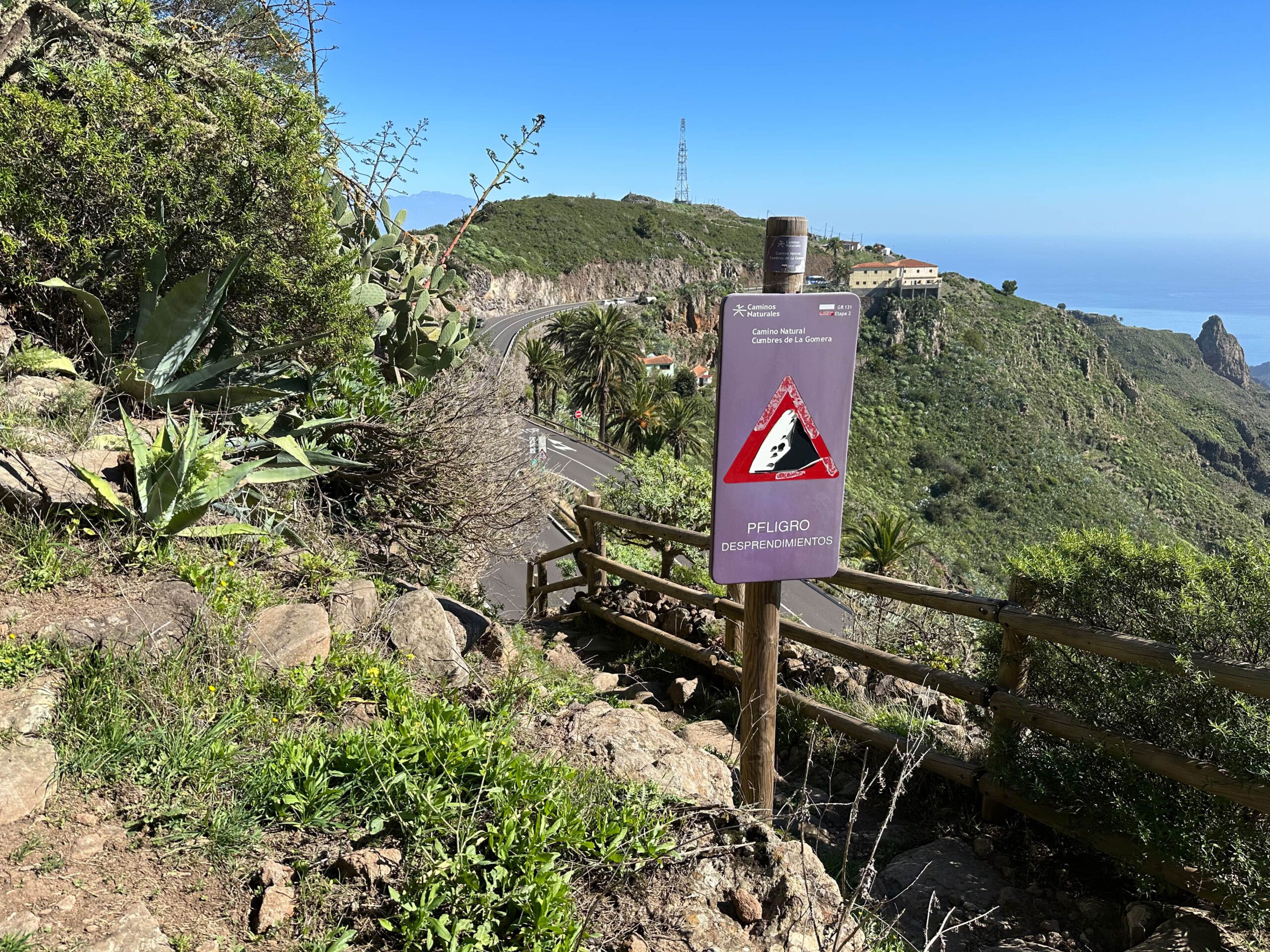 Gr 131 Grat über der Degollada de Peraza