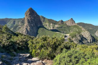 Blick auf Monumento Natural de Los Roques