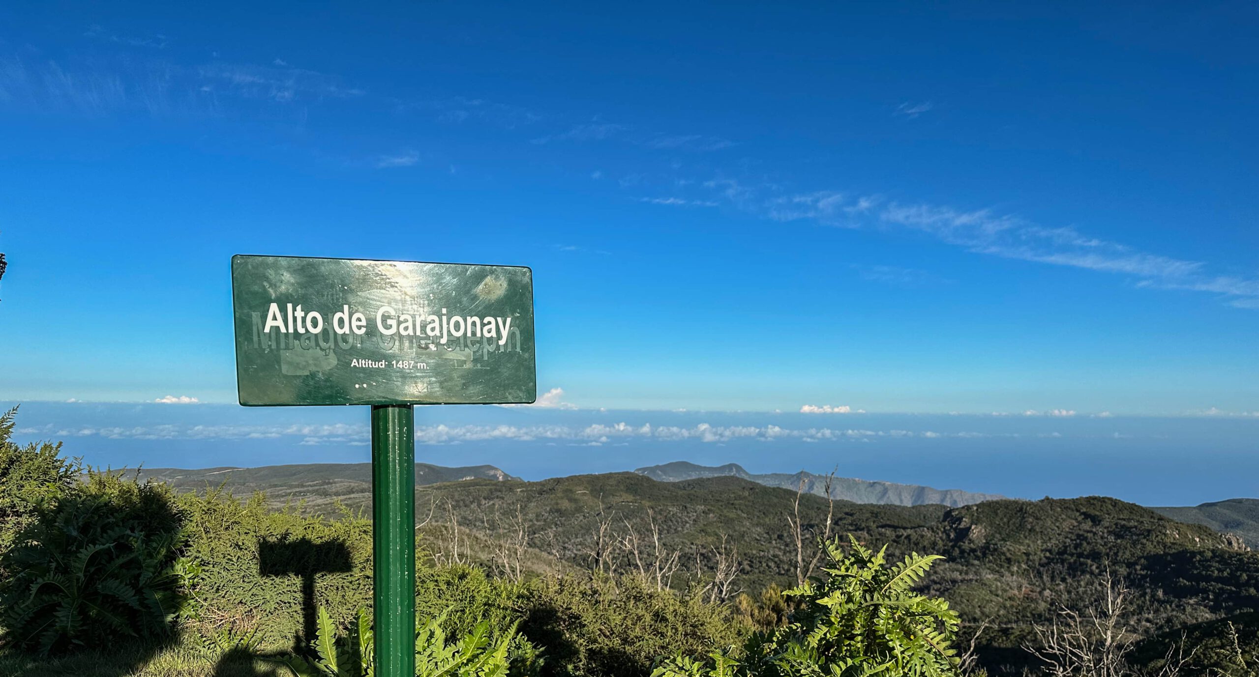 GR 131 - auf dem Gipfel de Garajonay
