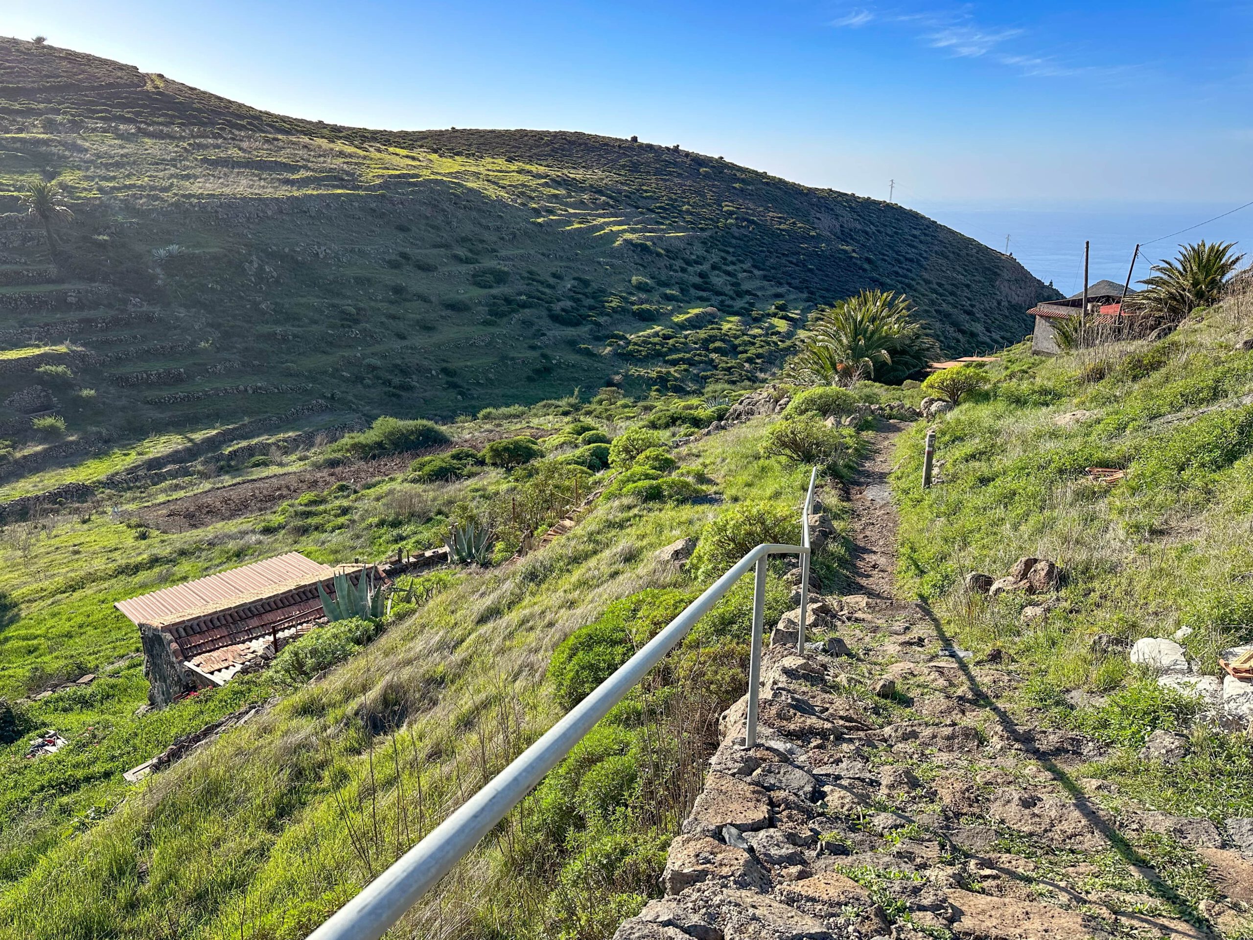GR 131 Wanderweg bei Igualero