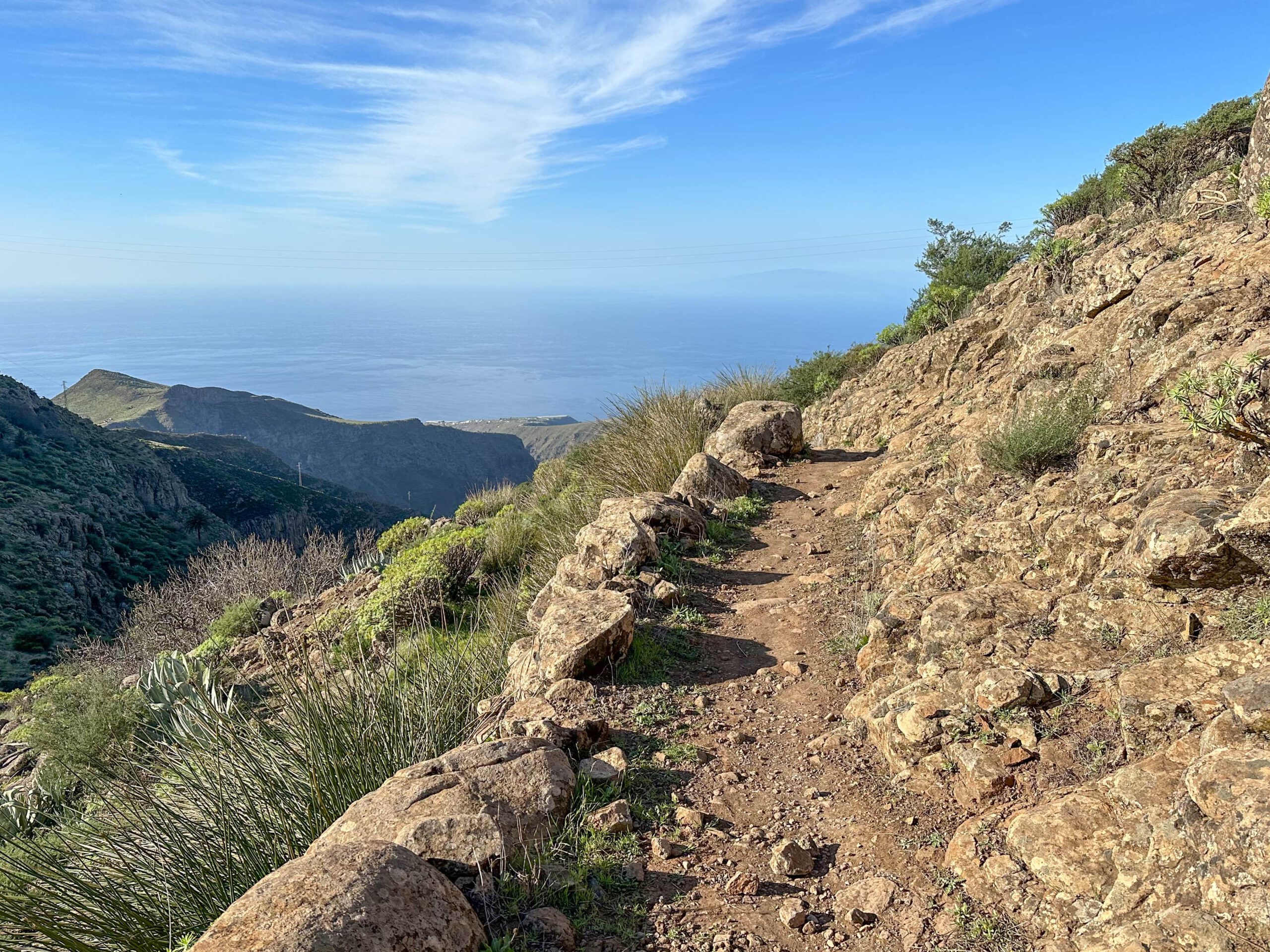 GR 131 Wanderweg hinter Igualero