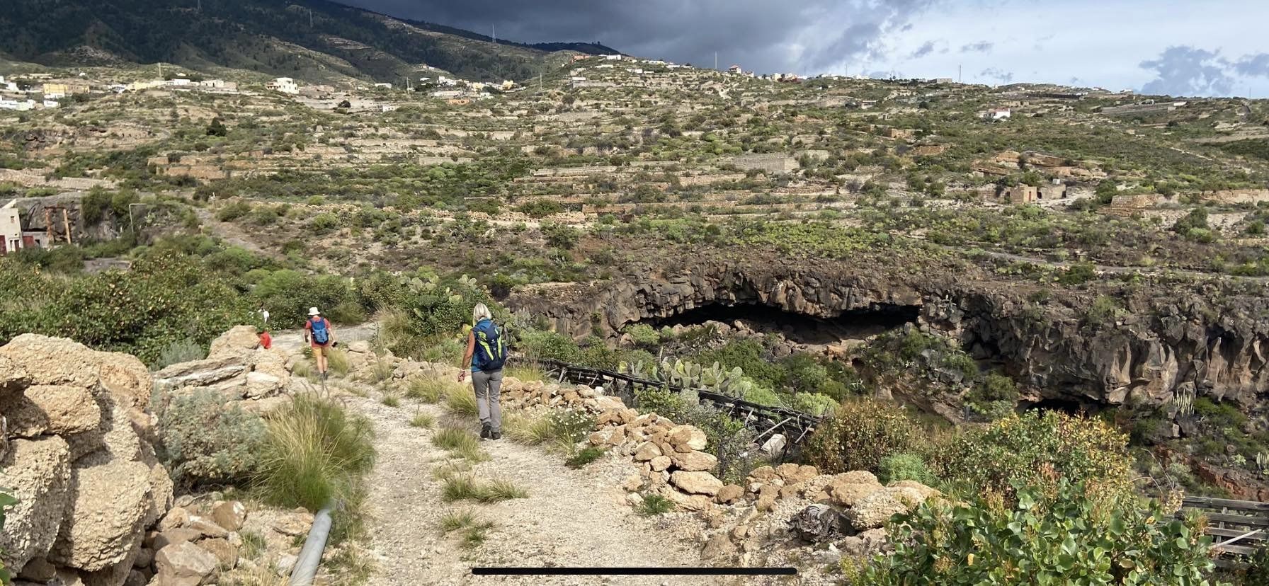 Wandern auf dem Wanderweg Camino Real del Sur