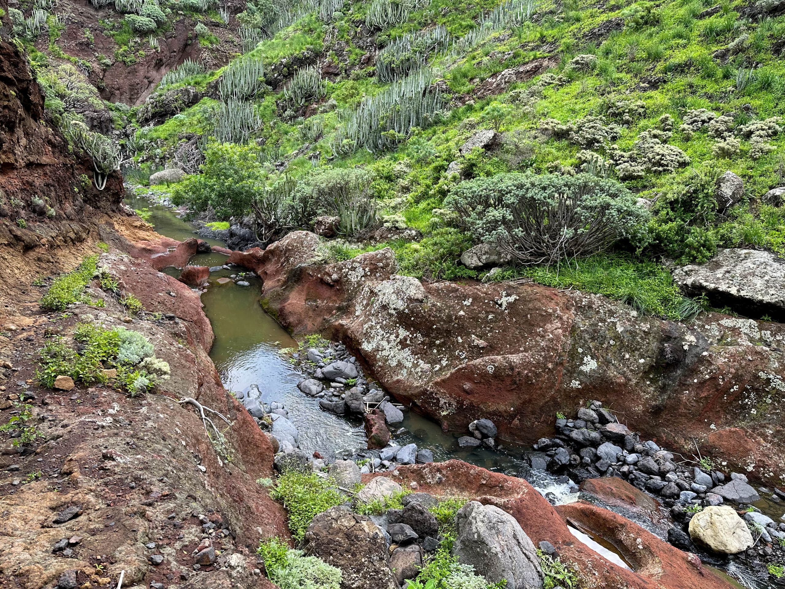 Wanderweg entlang des Wassers