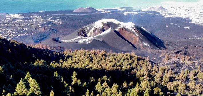 der neue Vulkan Tajogaite auf La Palma