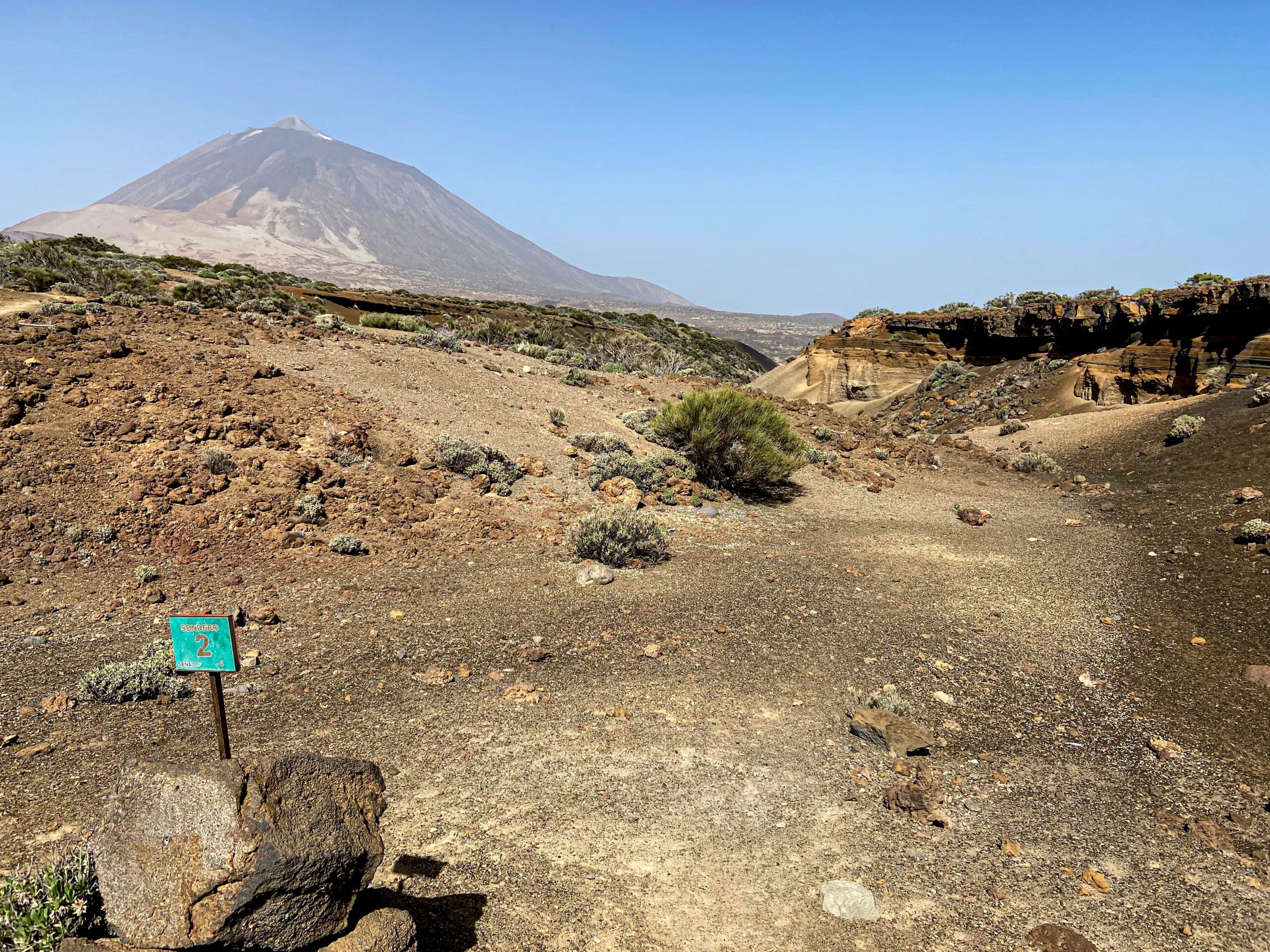 Abstiegsweg Sendero 2