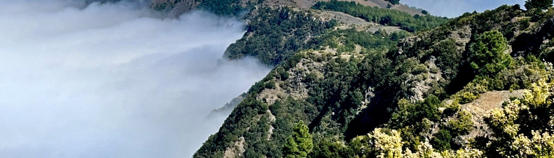 Wolken über der Cumbre - Camino de la Virgin