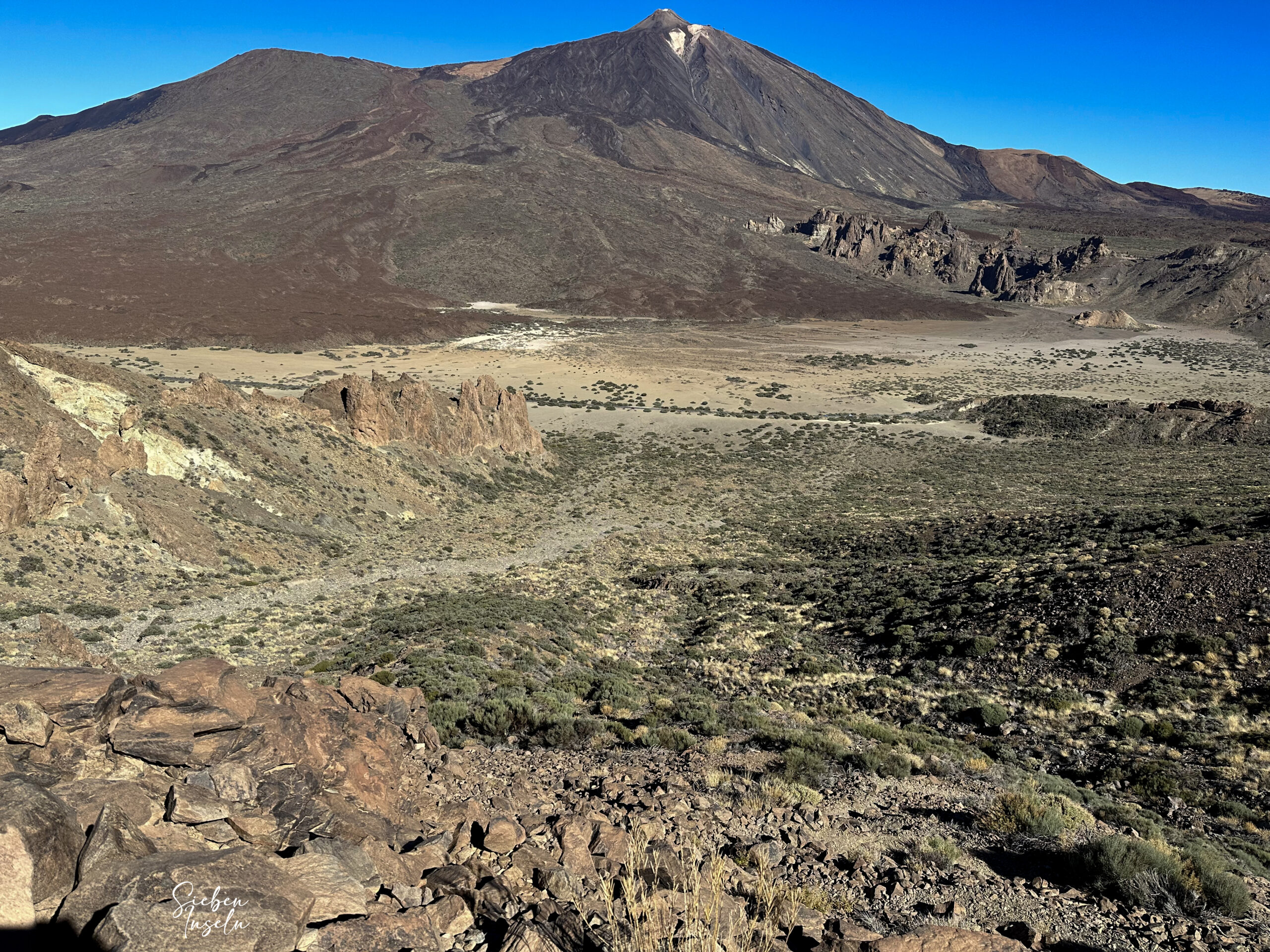 Blick über die Caldera de Las Cañadas - Llano de Ucanca