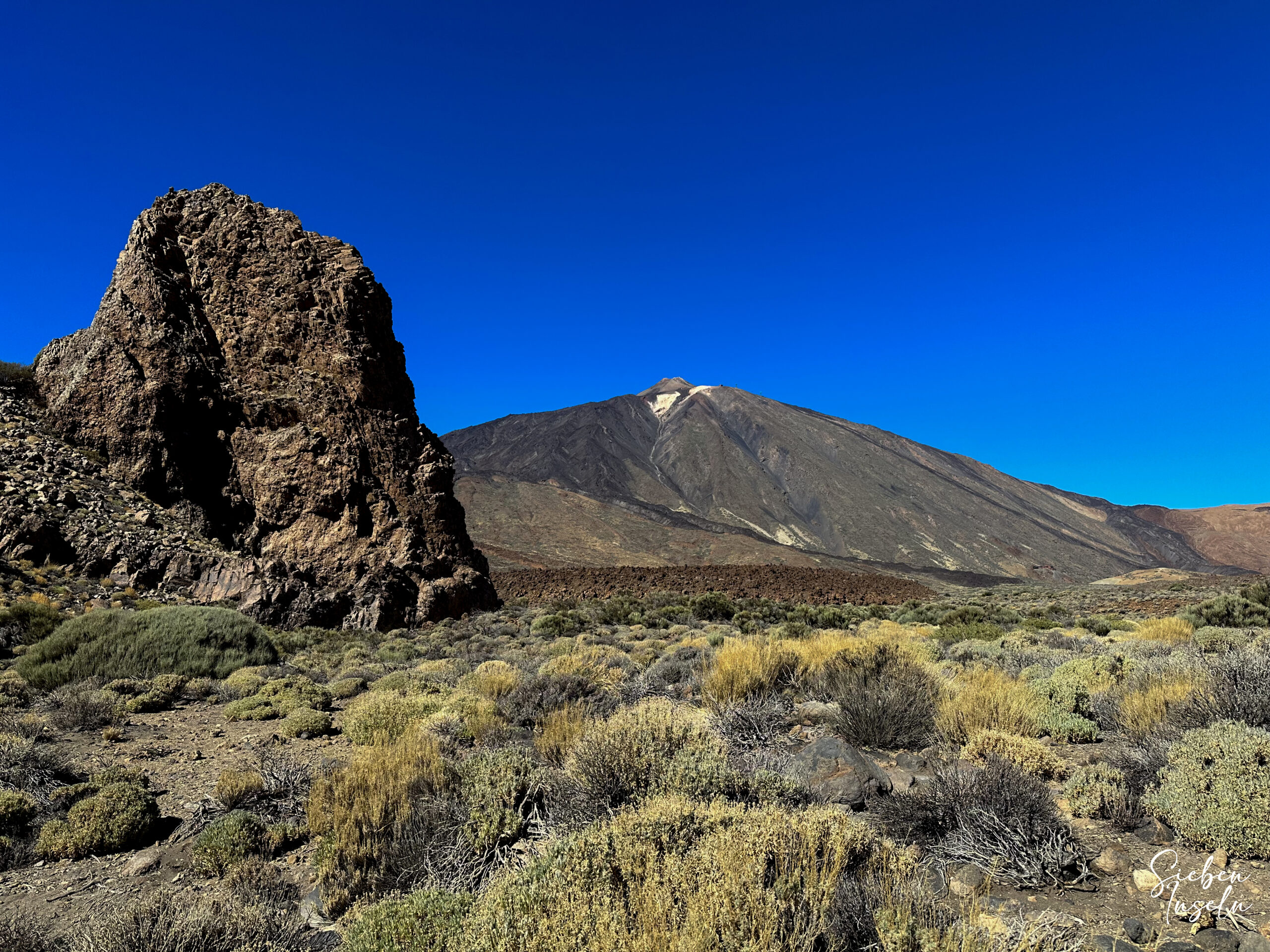 Caldera de las Cañadas mit Blick auf den Teide