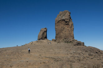 Auf dem Weg zum Roque Nublo