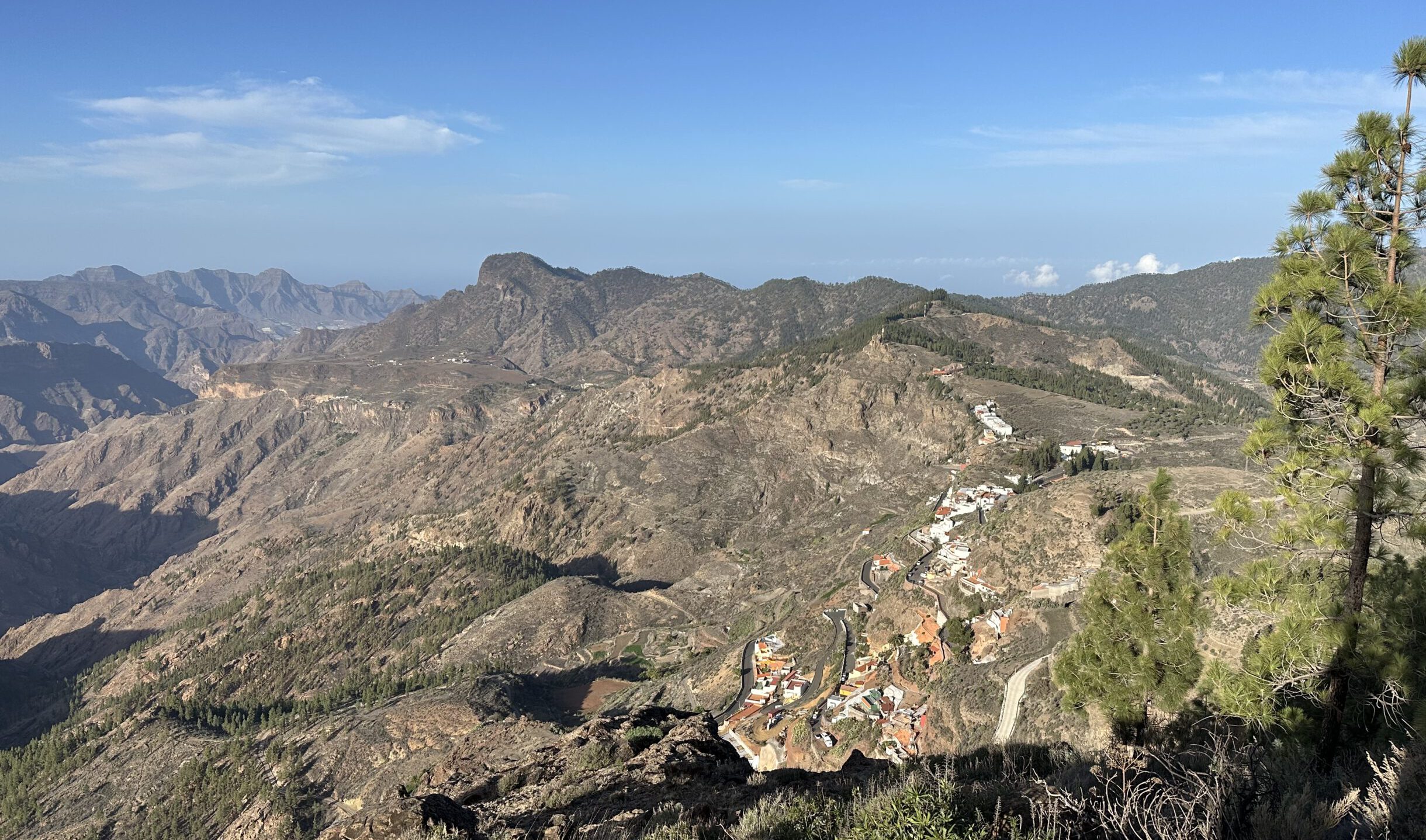 Blci von der Montaña Artenara auf Artenara