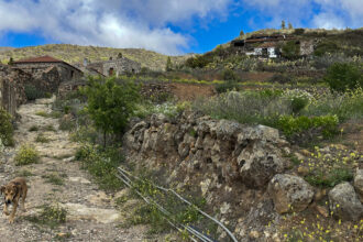 Wanderweg in Las Fuentes
