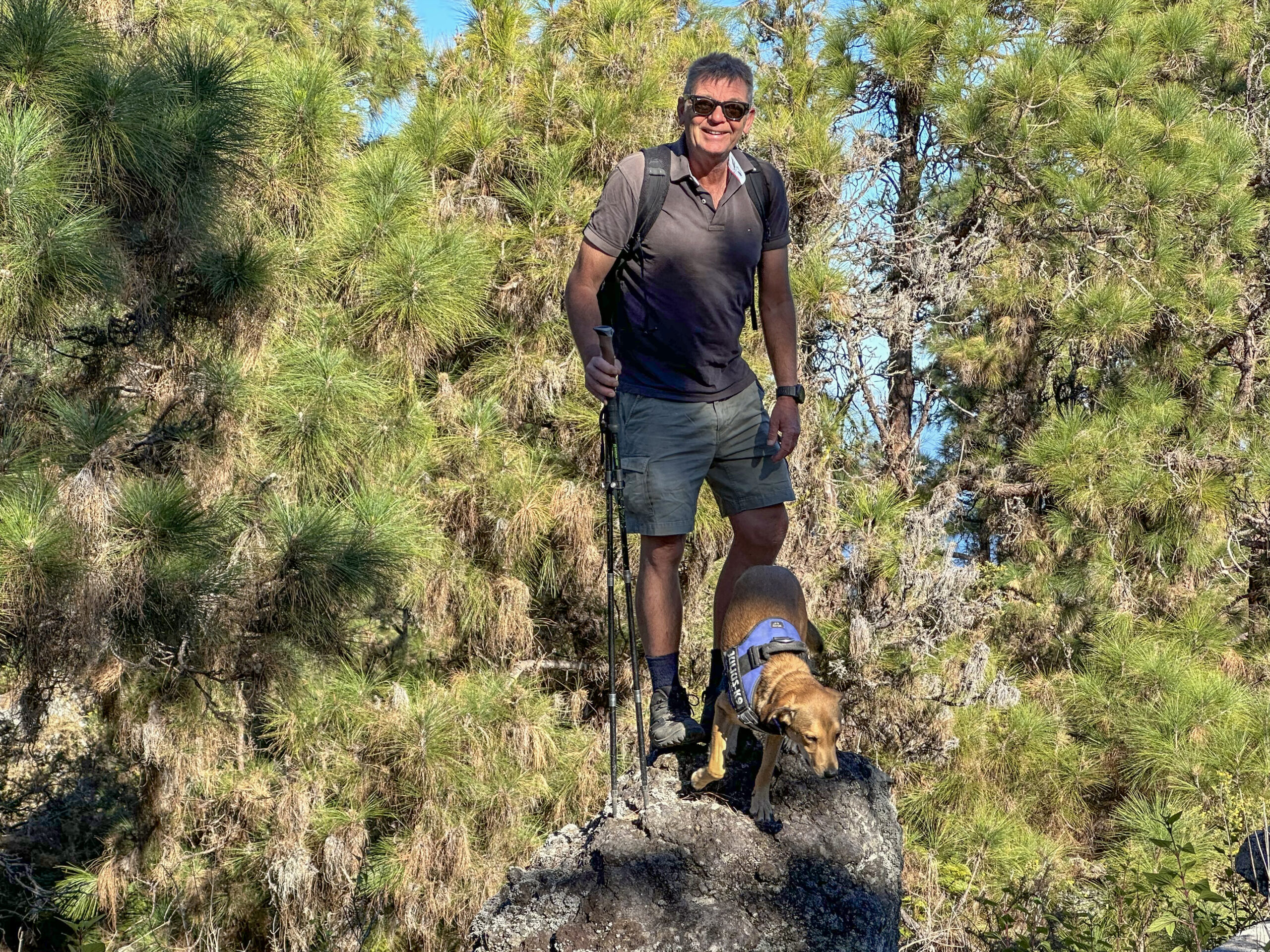 Wandern auf und entlang eines alten Kanals