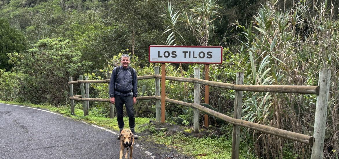 Wanderer in Los Tilos