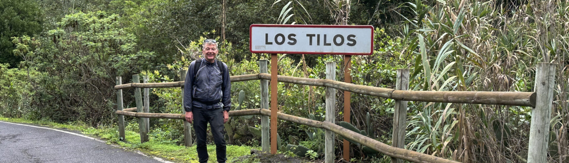Wanderer in Los Tilos