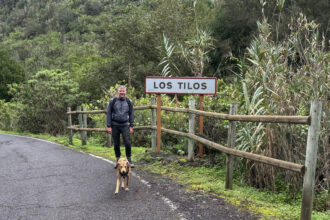 Wanderer in Los Tilos