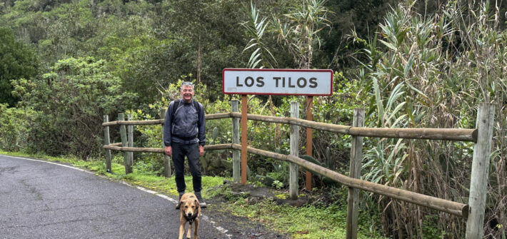 Wanderer in Los Tilos