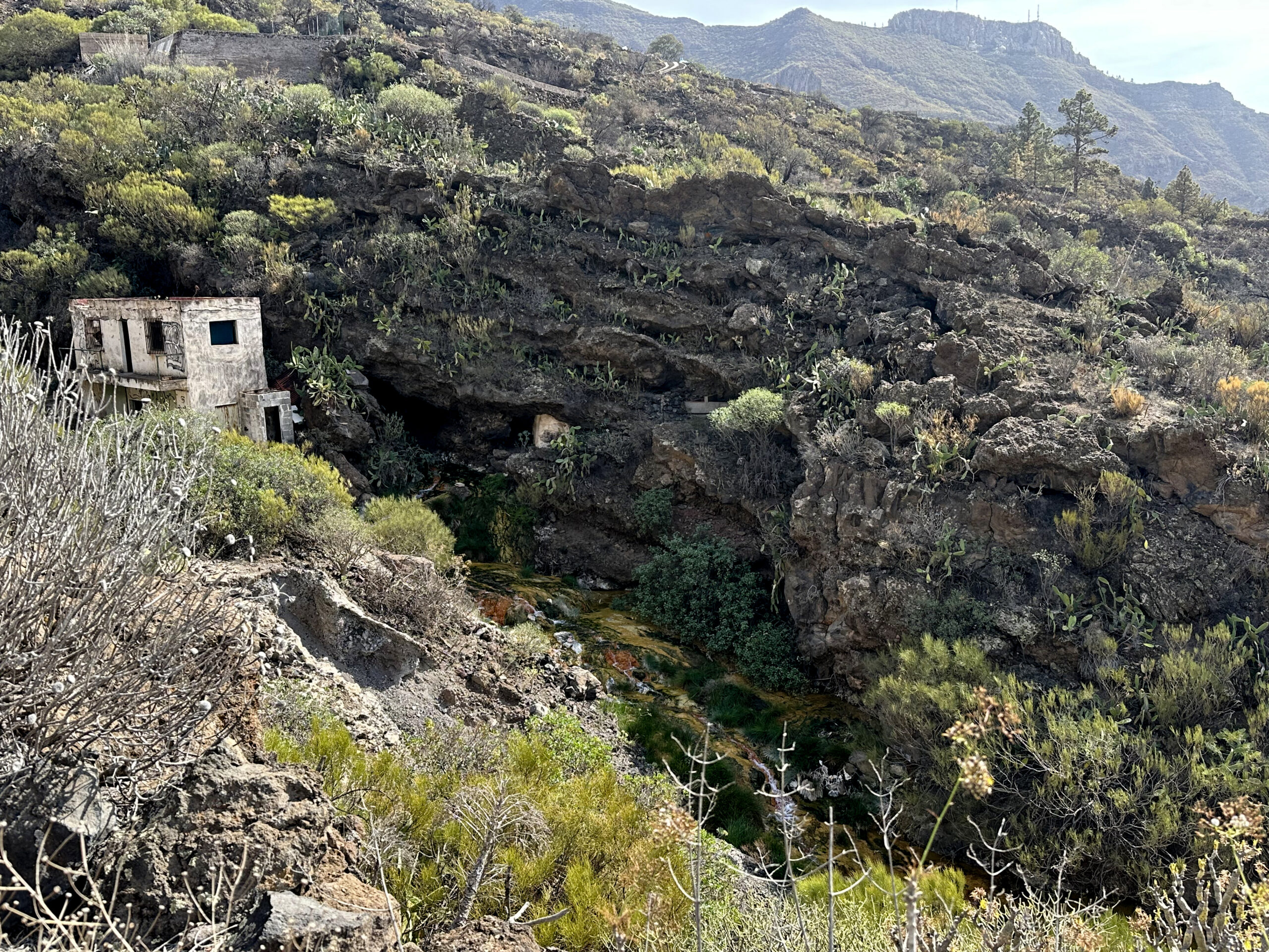 Barranco Santiago on the descent towards Los Gigantes