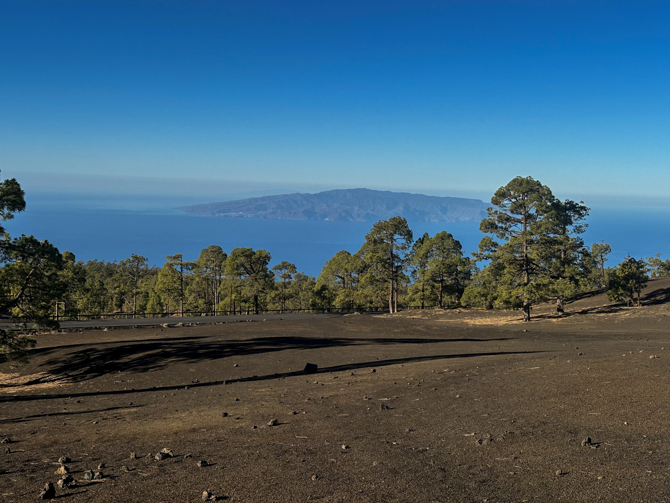 Blick vom Abstiegsweg mit fantastischen Aussichten