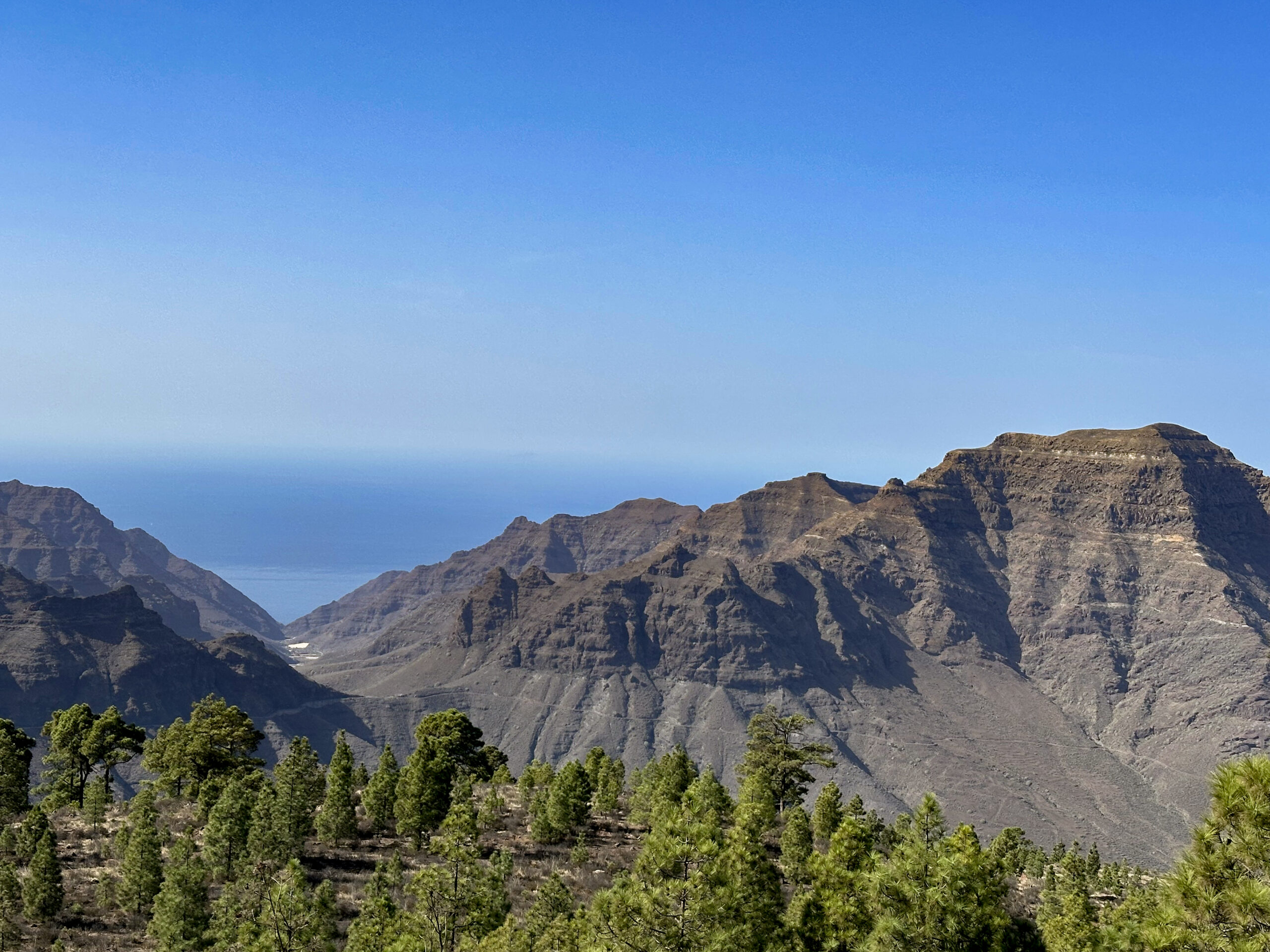 View from the El Laurelillo plateau