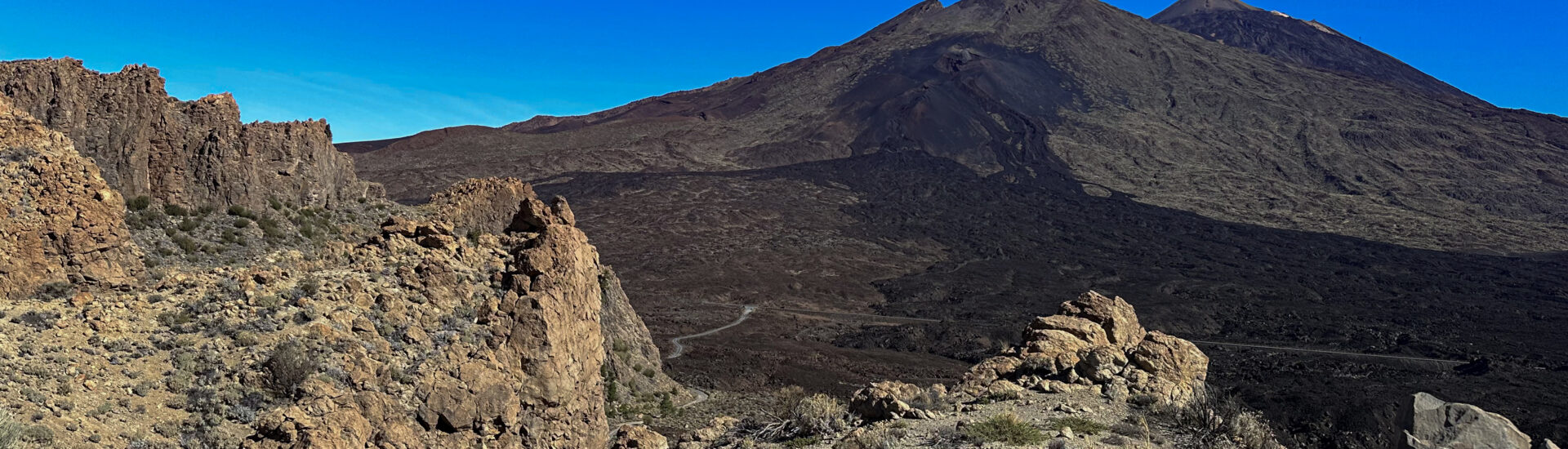 Blick auf Pico Viejo und den Teide