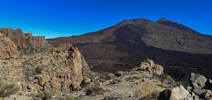 Blick auf Pico Viejo und den Teide