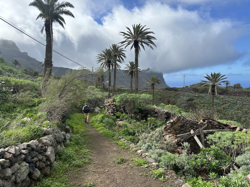 Wanderweg unterhalb von Epina
