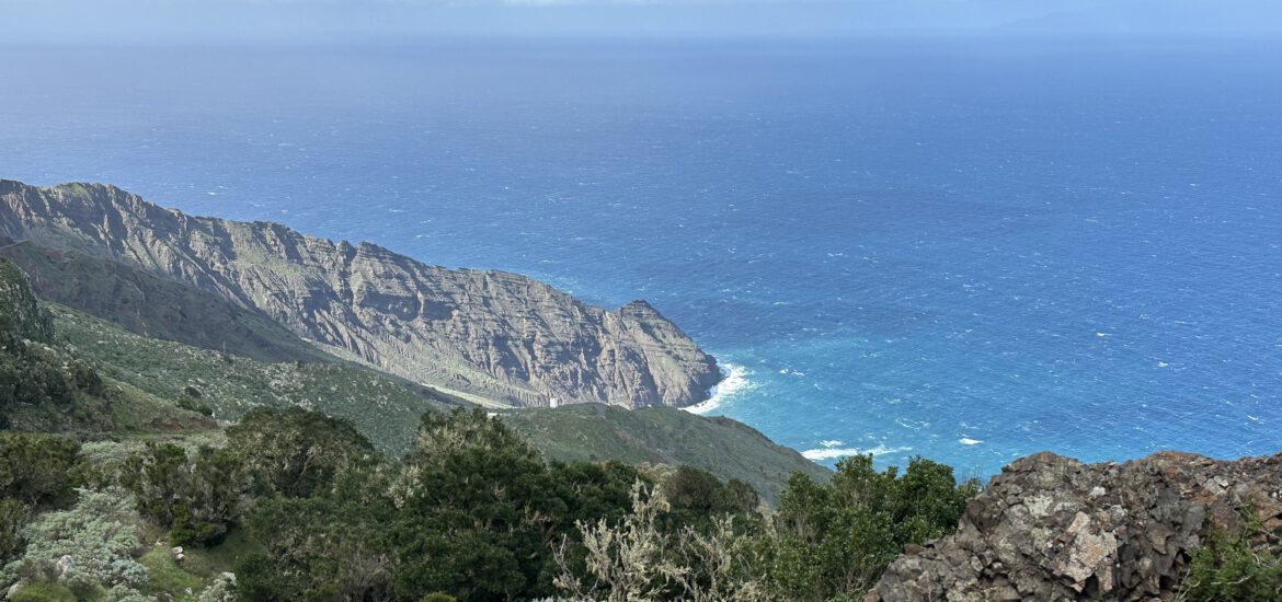 Blick von Santa Clara hinunter nach
