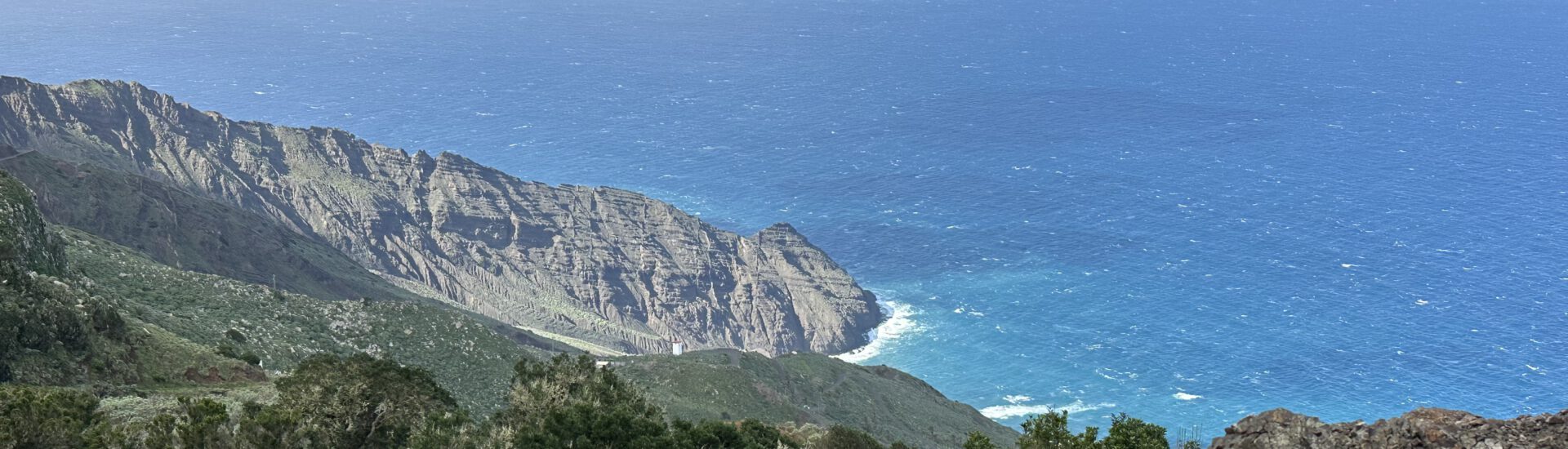 Blick von Santa Clara hinunter nach