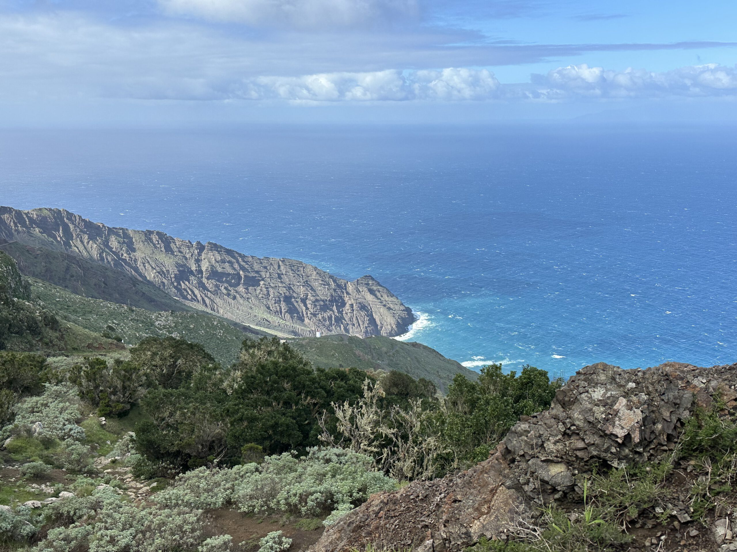 Blick von Santa Clara hinunter nach