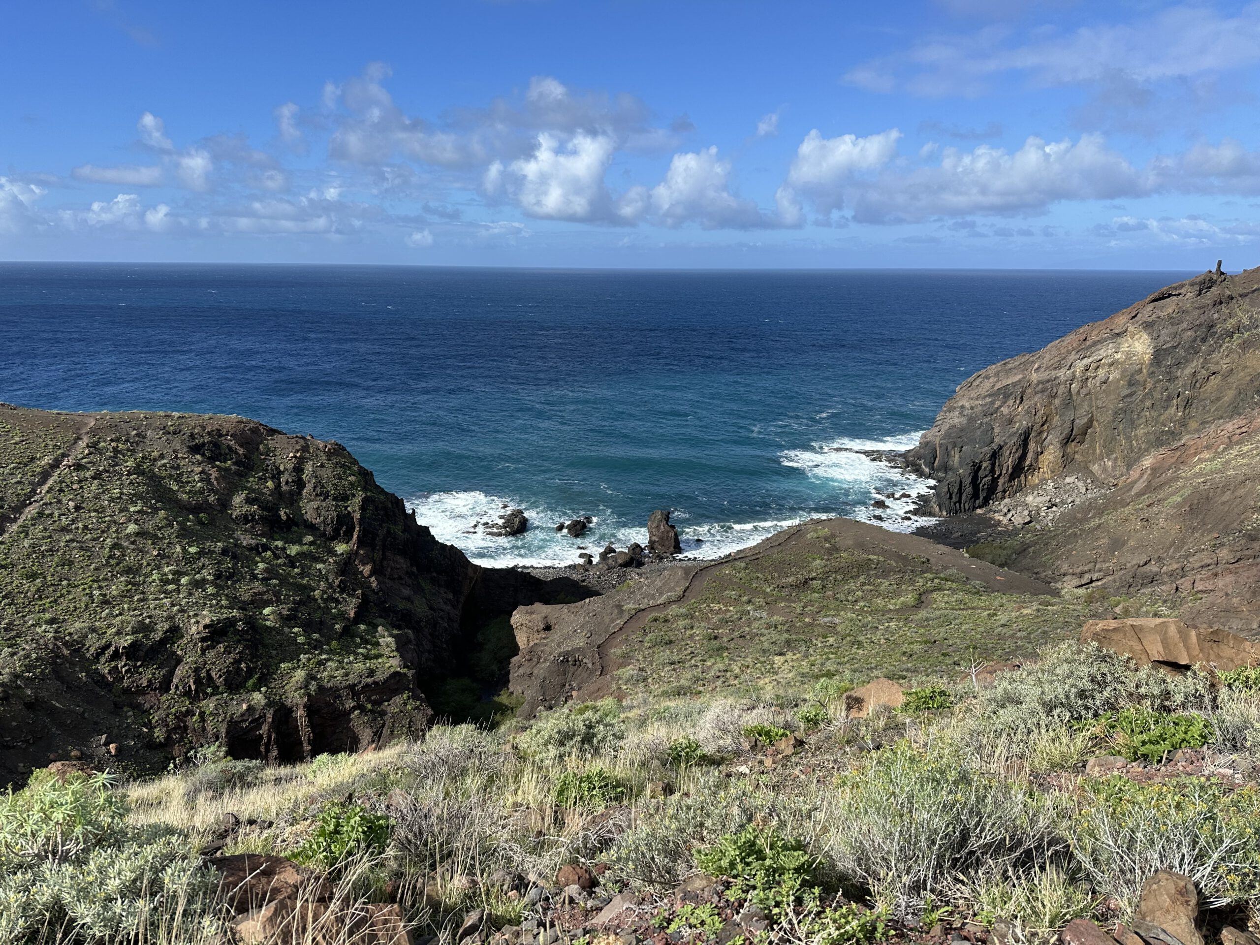 Blick zur Playa del Trigo